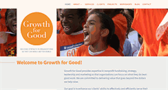 Desktop Screenshot of growthforgood.com