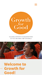 Mobile Screenshot of growthforgood.com